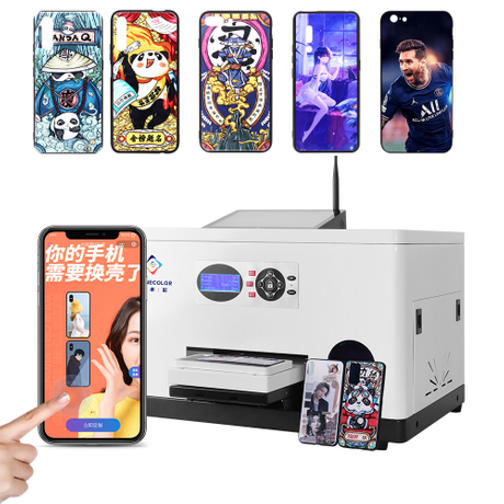 RF-PC1 Wifi Mobile Cover Phone Case Printer Computador grátis H5 Web App Technology 